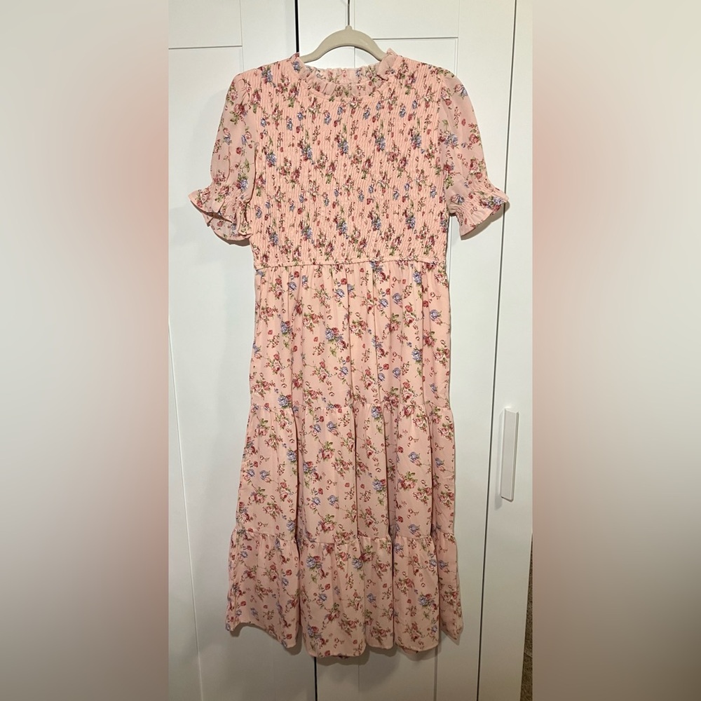 Ivy City Co Gardenia smocked Dress